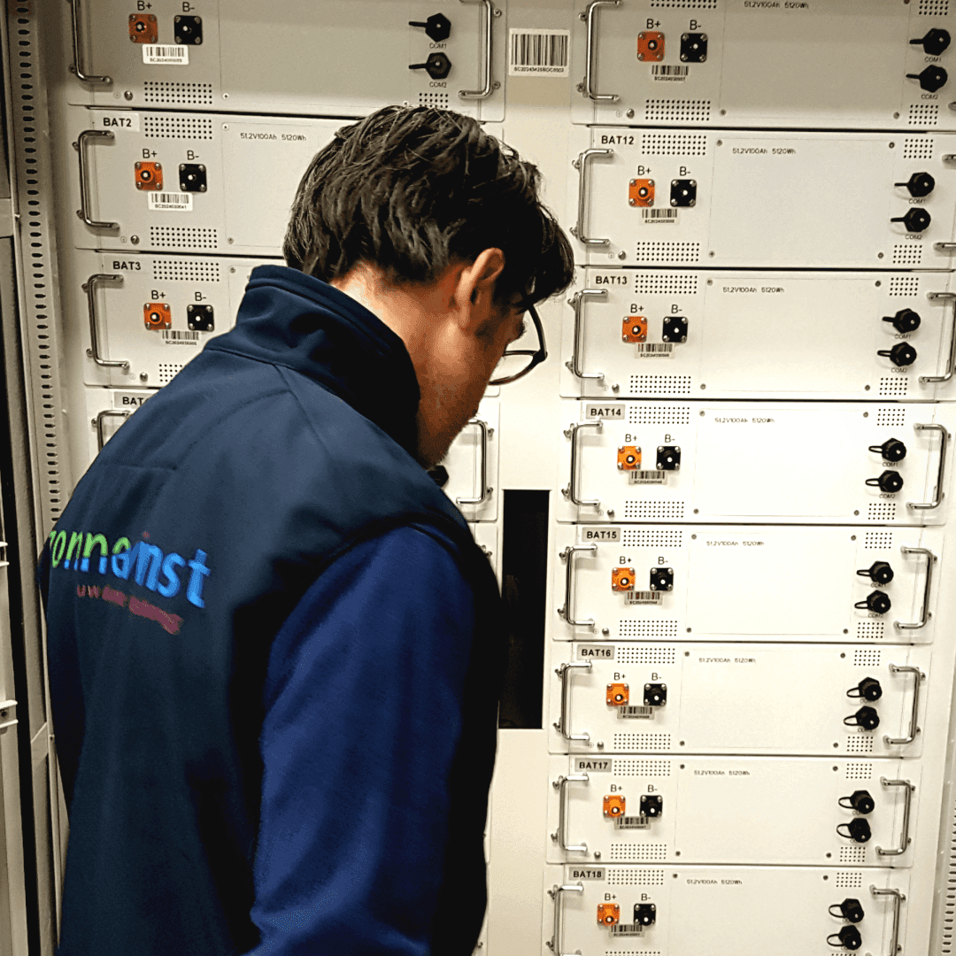 Geen last van netcongestie met batterij