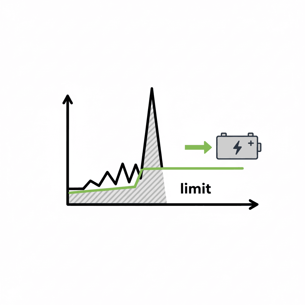 pictogram peak shaving